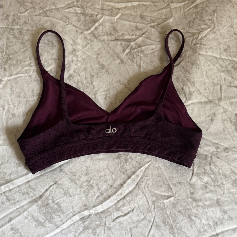 ALO Yoga Purple Sports Bra
